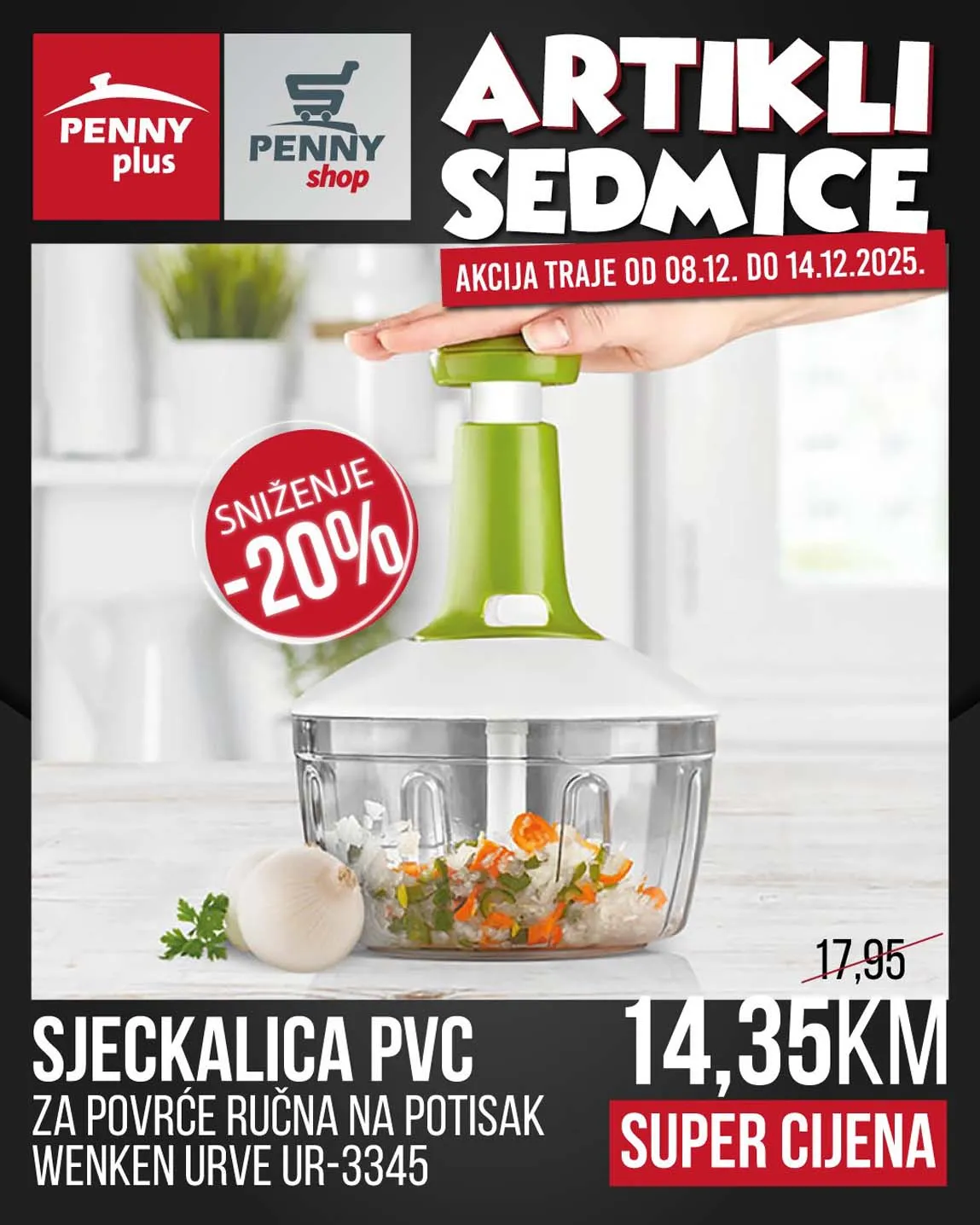 PENNY PLUS arikli sedmice