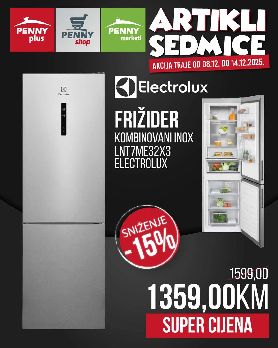 PENNY PLUS arikli sedmice