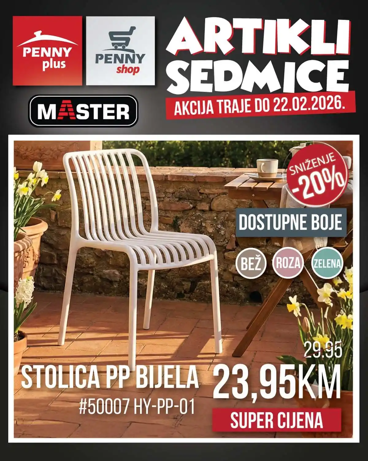 PENNY Plus ponuda sedmice – strana 2, aktuelna sniženja do 22. februara 2026.