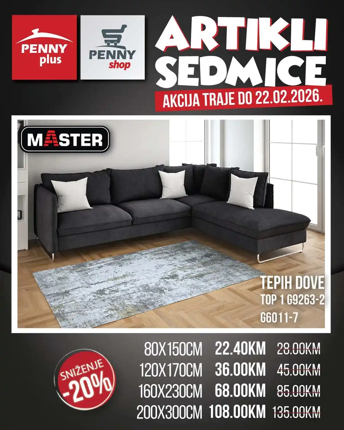 PENNY Plus ponuda sedmice – strana 13, aktuelne cijene do 22. februara 2026.