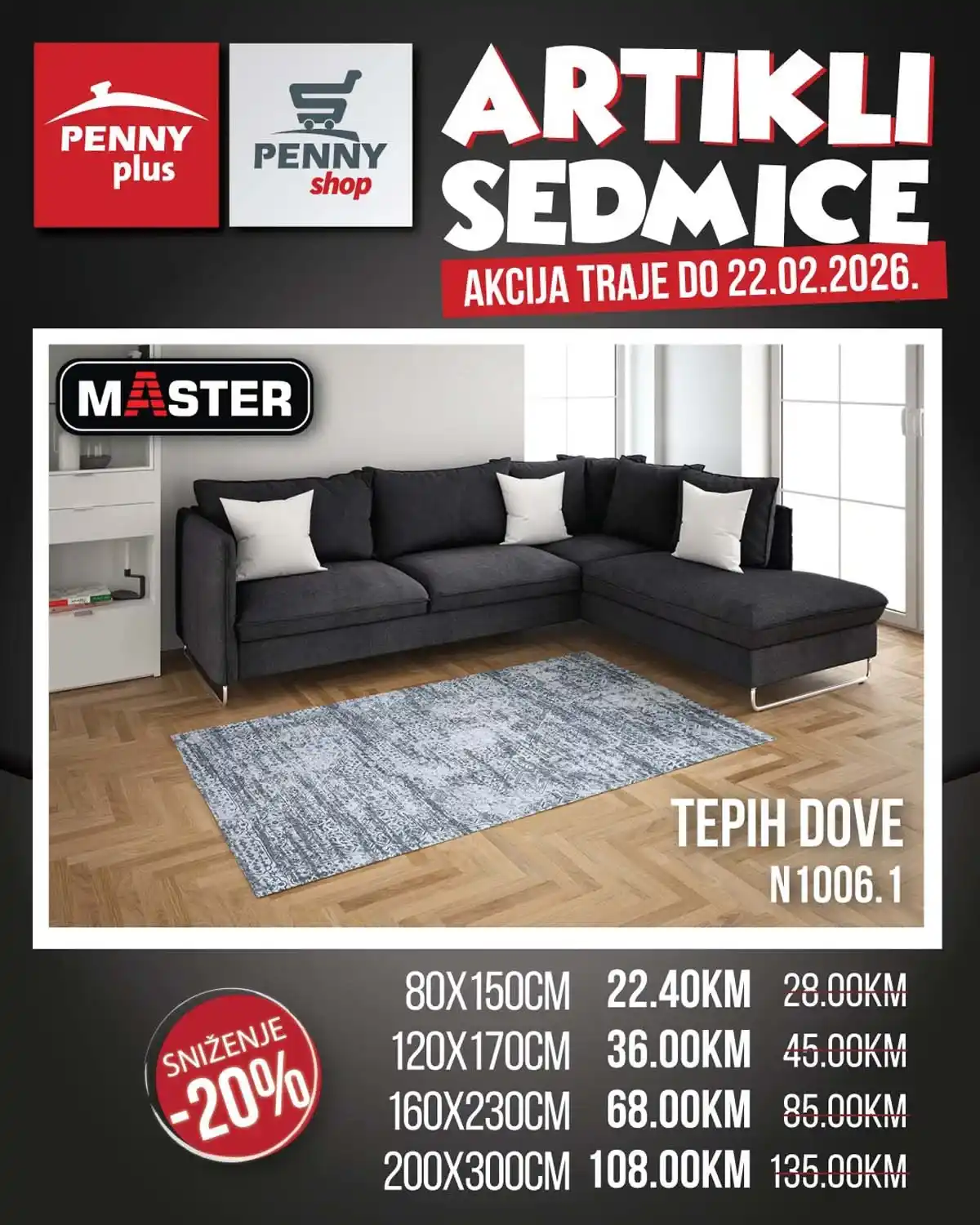 PENNY Plus ponuda sedmice – strana 14, završne ponude do 22. februara 2026.