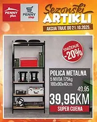 PENNY PLUS akcija Sezonski artikli na popustima do 21.10.2025