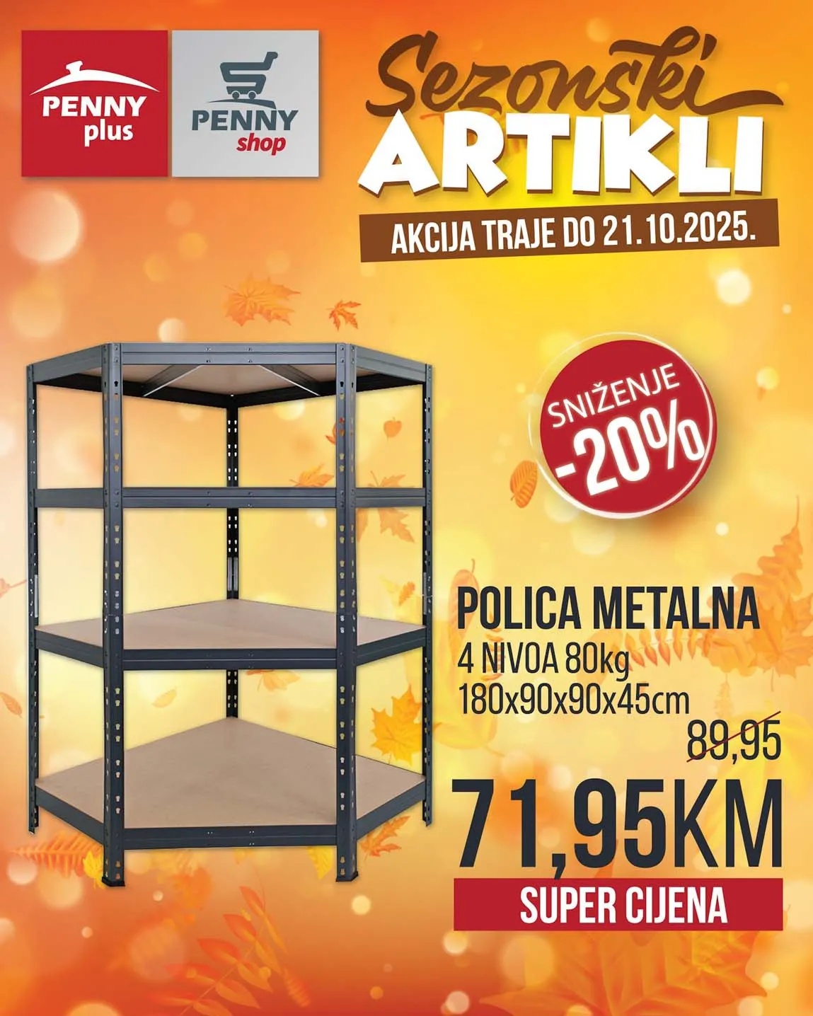 PENNY PLUS arikli sedmice