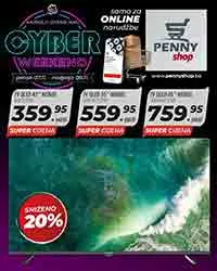 PENNY akcija Cyber weekend - On line sniženja do 09.11.2025