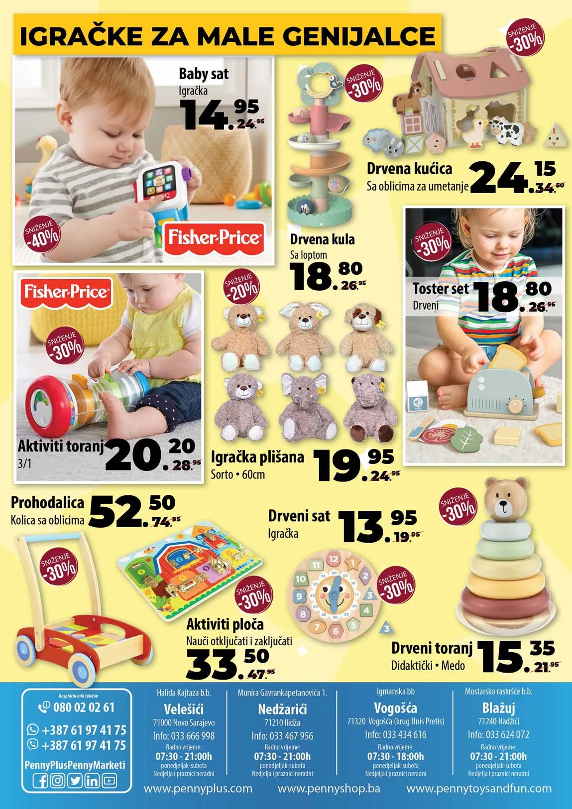 PENNY PLUS arikli sedmice