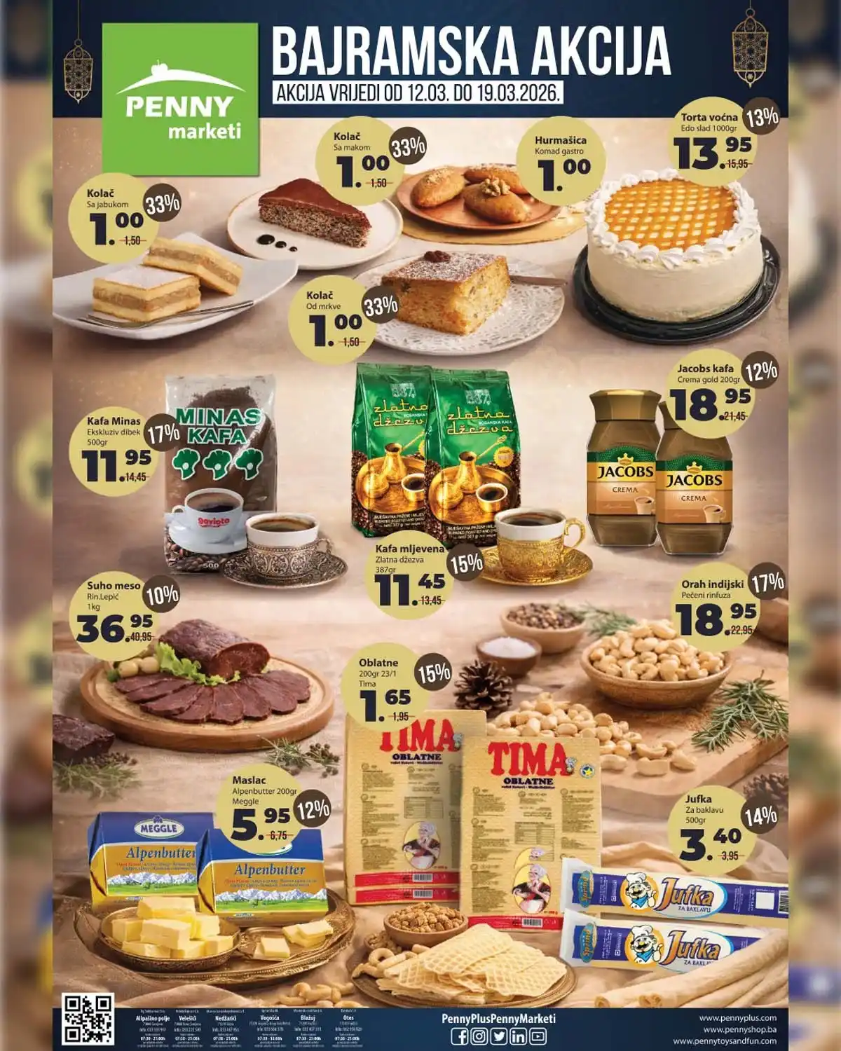 Penny Market Bajramska akcija katalog sniženja Bosna i Hercegovina do 19.03.2026 prva strana