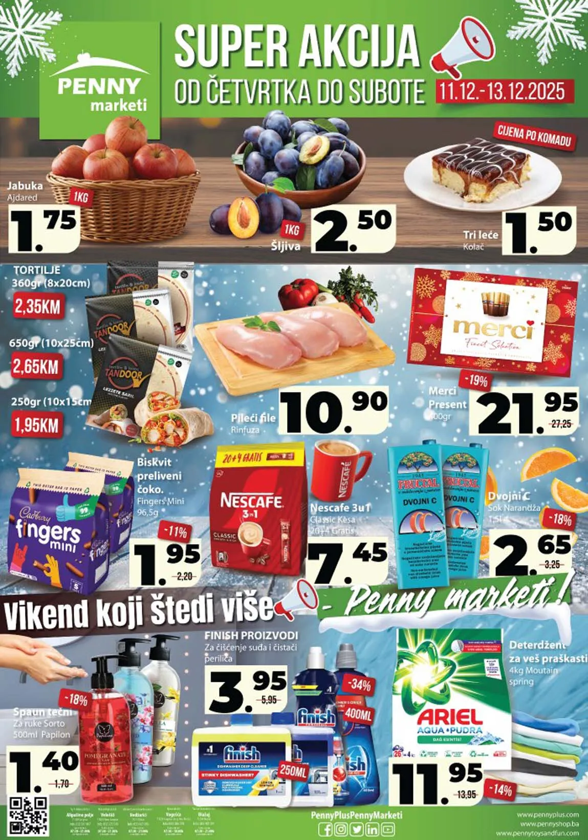 Penny plus akcija PENNY Vikend akcija sniženja