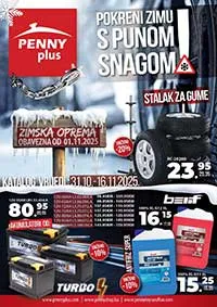PENNY PLUS akcija Pokreni zimu s punom snagom Katalog sniženja do 16.11.2025