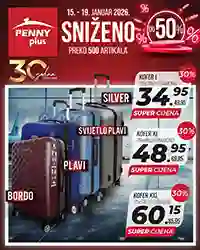 Penny Plus 30 godina – sniženja do -50% na 500+ artikala do 19. januar 2026