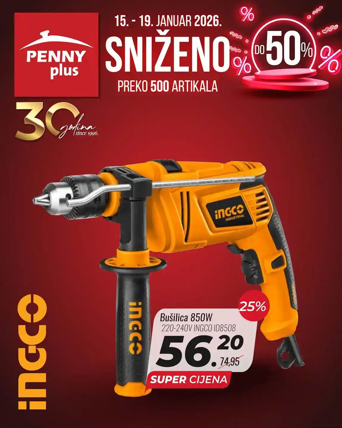 PENNY PLUS arikli sedmice