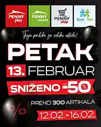 Penny akcija – 300 artikala sniženo 50%! Sniženja do 16.02.2026
