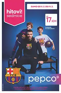 PEPCO donosi Hitove sedmice – FC Barcelona kolekcija i sniženja do 11. februara 2026.