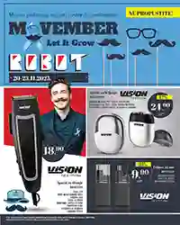 Robot Movember akcija – sniženja do 23. novembra 2025