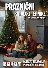 Robot akcija – praznični katalog tehnike! Sniženja do 5. januara 2026.