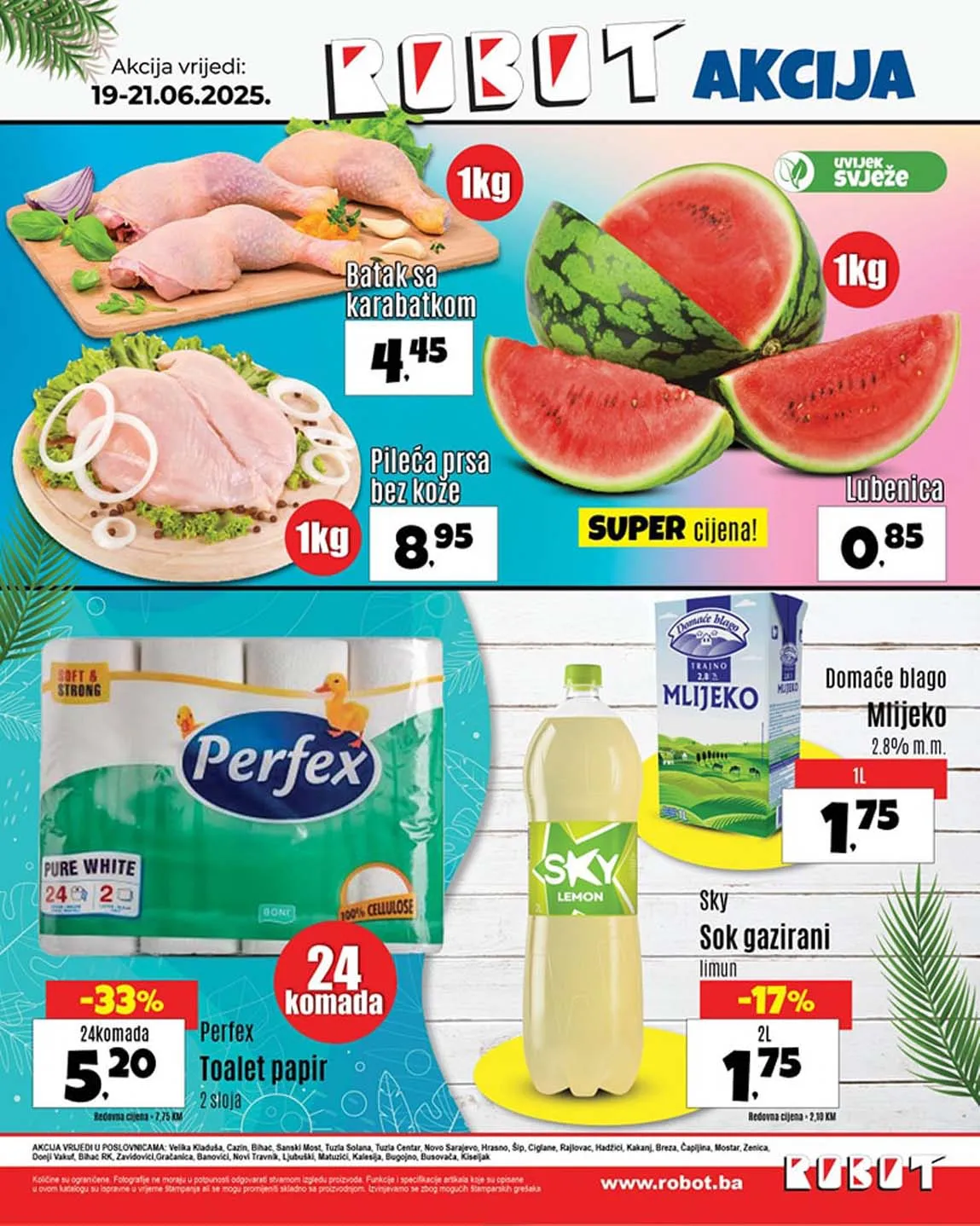 Robot Vikend akcija sniženja do 21.06.2025