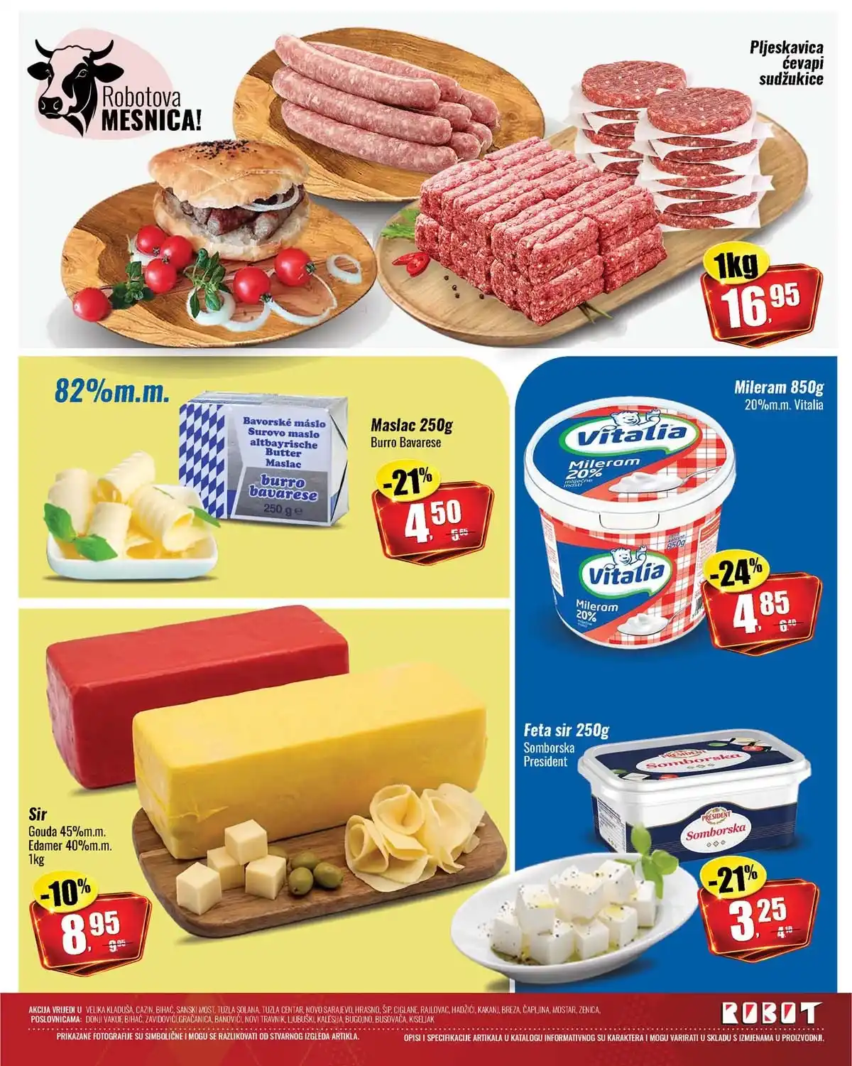 Robot katalog sniženja prehrana i piće strana 2 april 2026 akcija do 33 posto