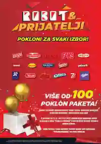 Robot i prijatelji akcija do 22. januara 2026 – Pokloni za svaki izbor