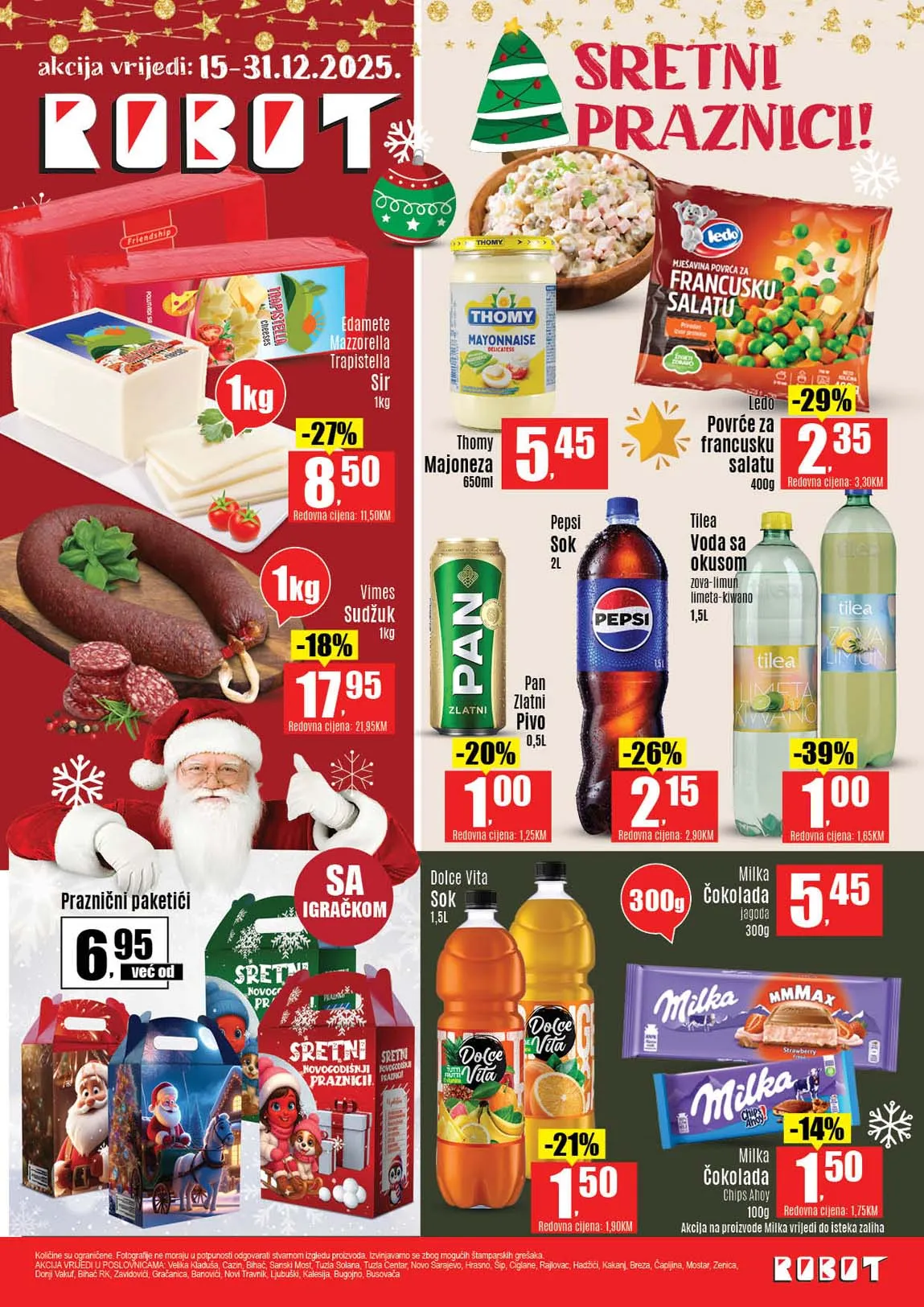 Robot komerc akcije i katalozi