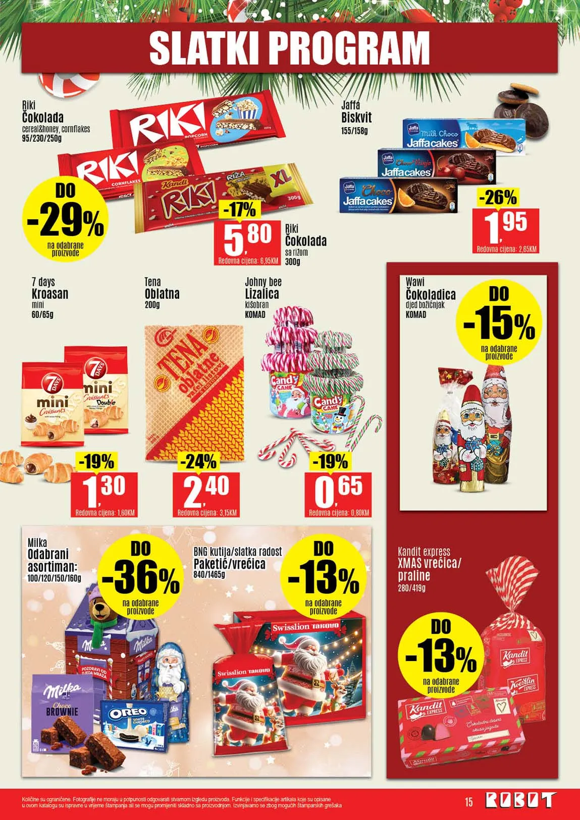 Robot komerc akcije i katalozi