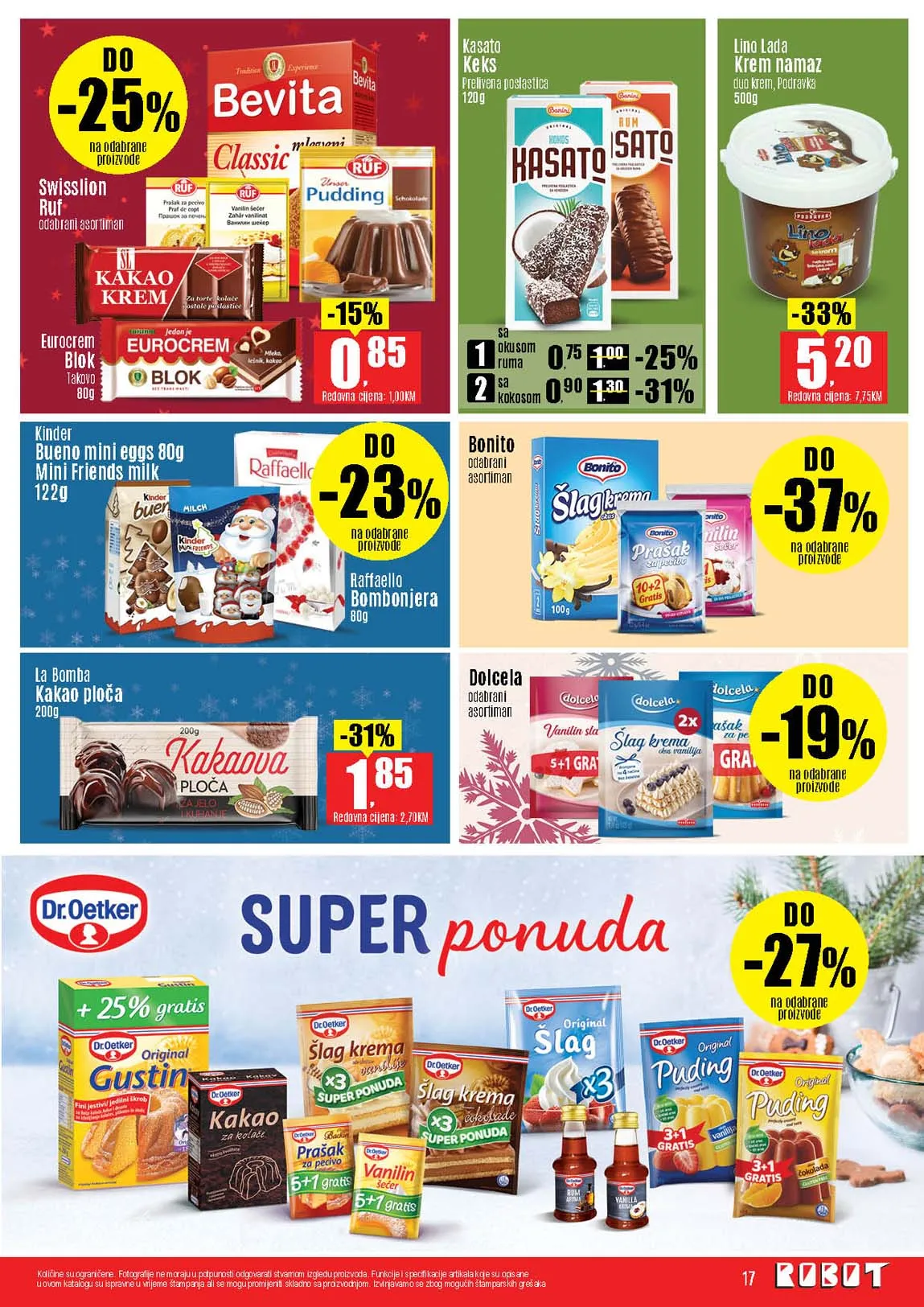 Robot komerc akcije i katalozi