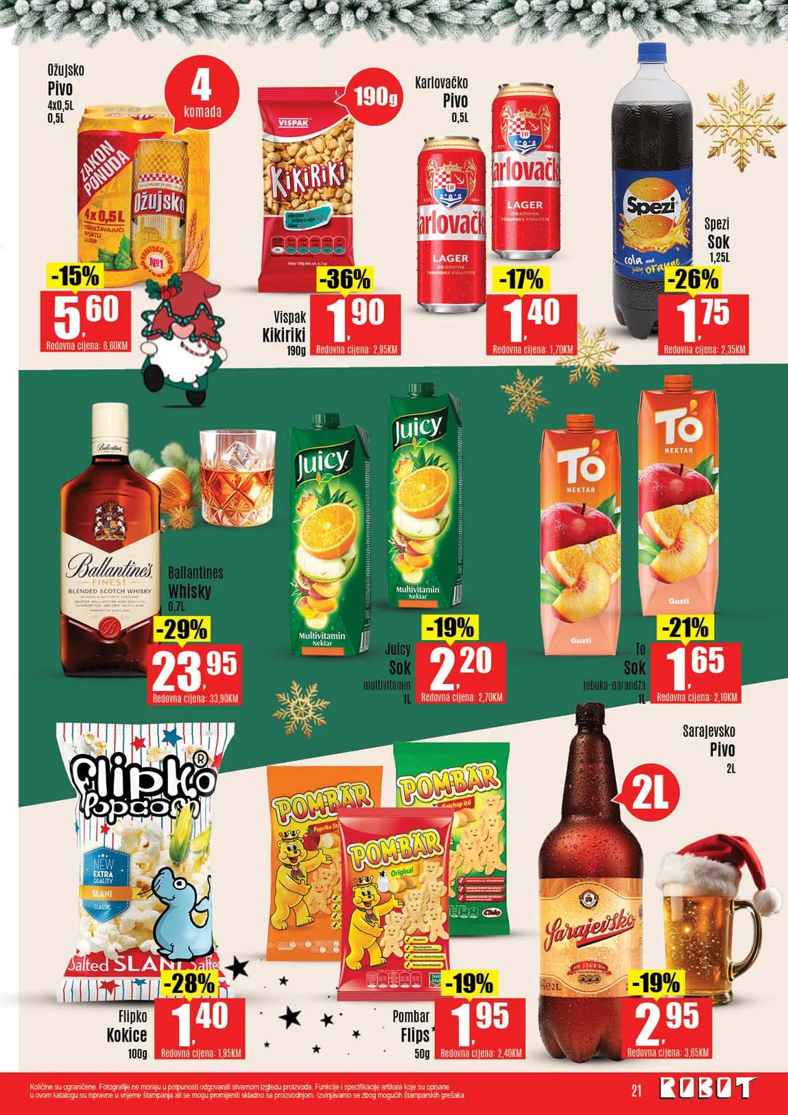 Robot komerc akcije i katalozi