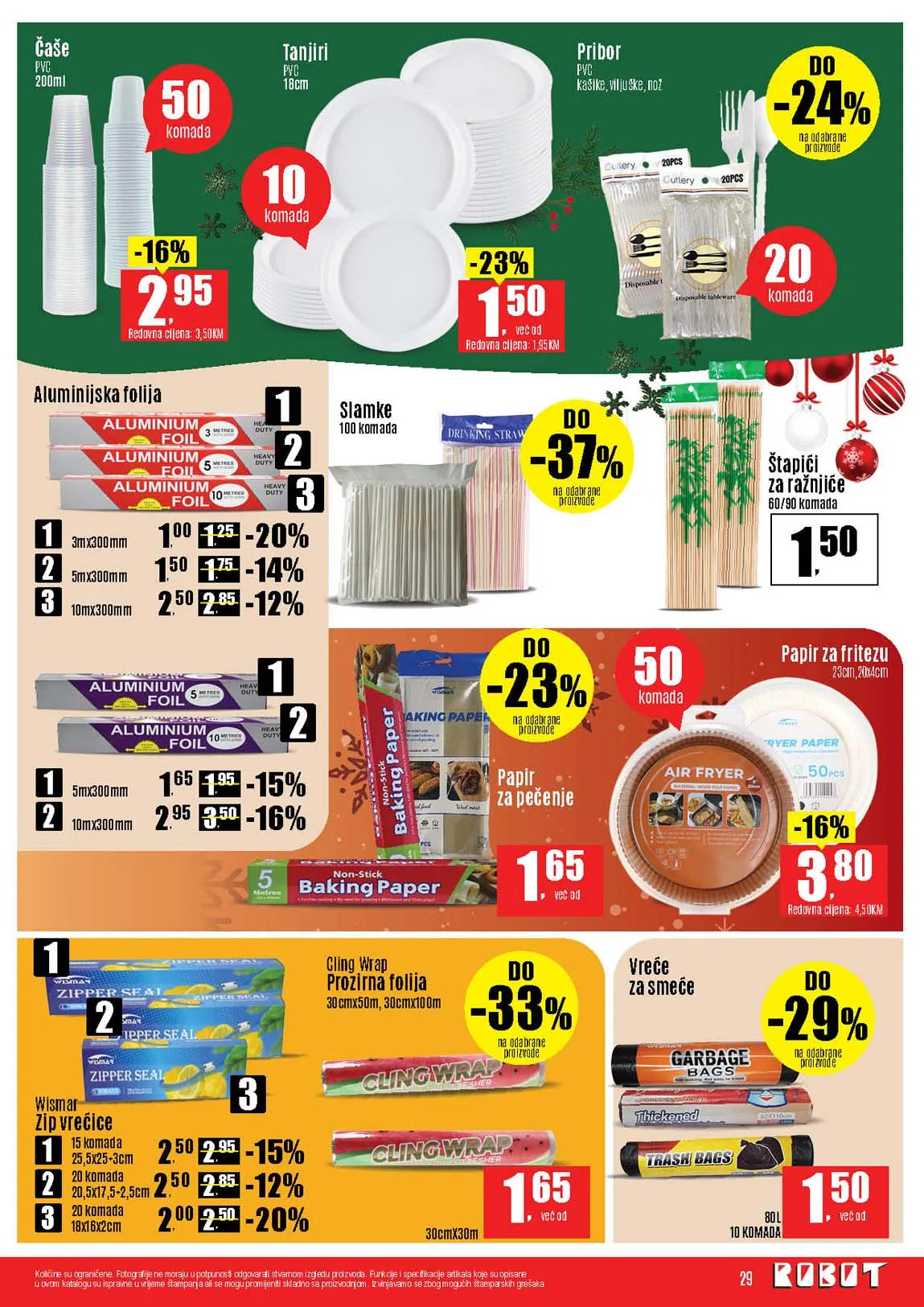 Robot komerc akcije i katalozi