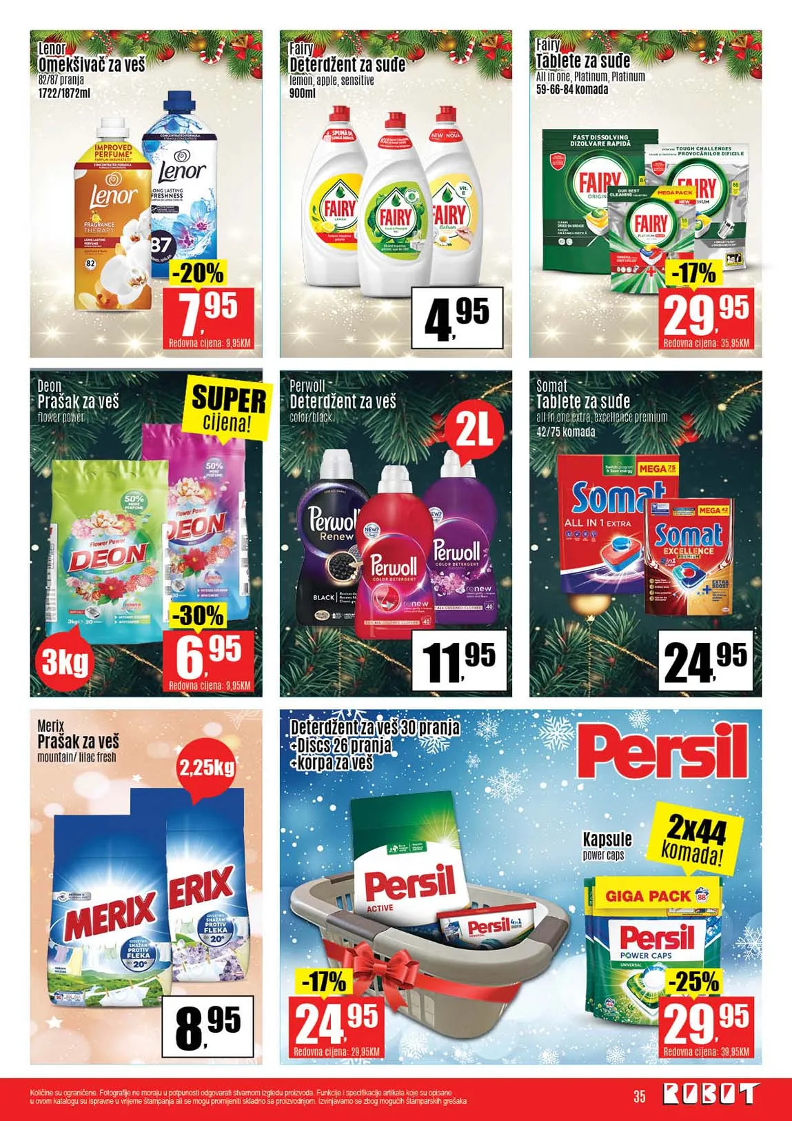 Robot komerc akcije i katalozi