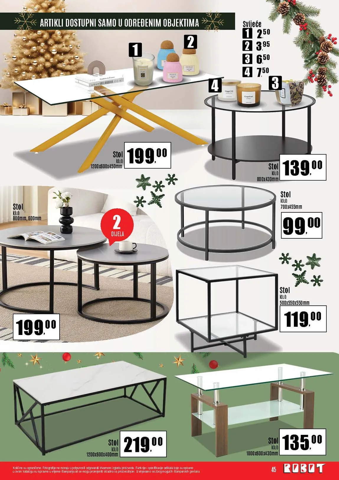 Robot komerc akcije i katalozi