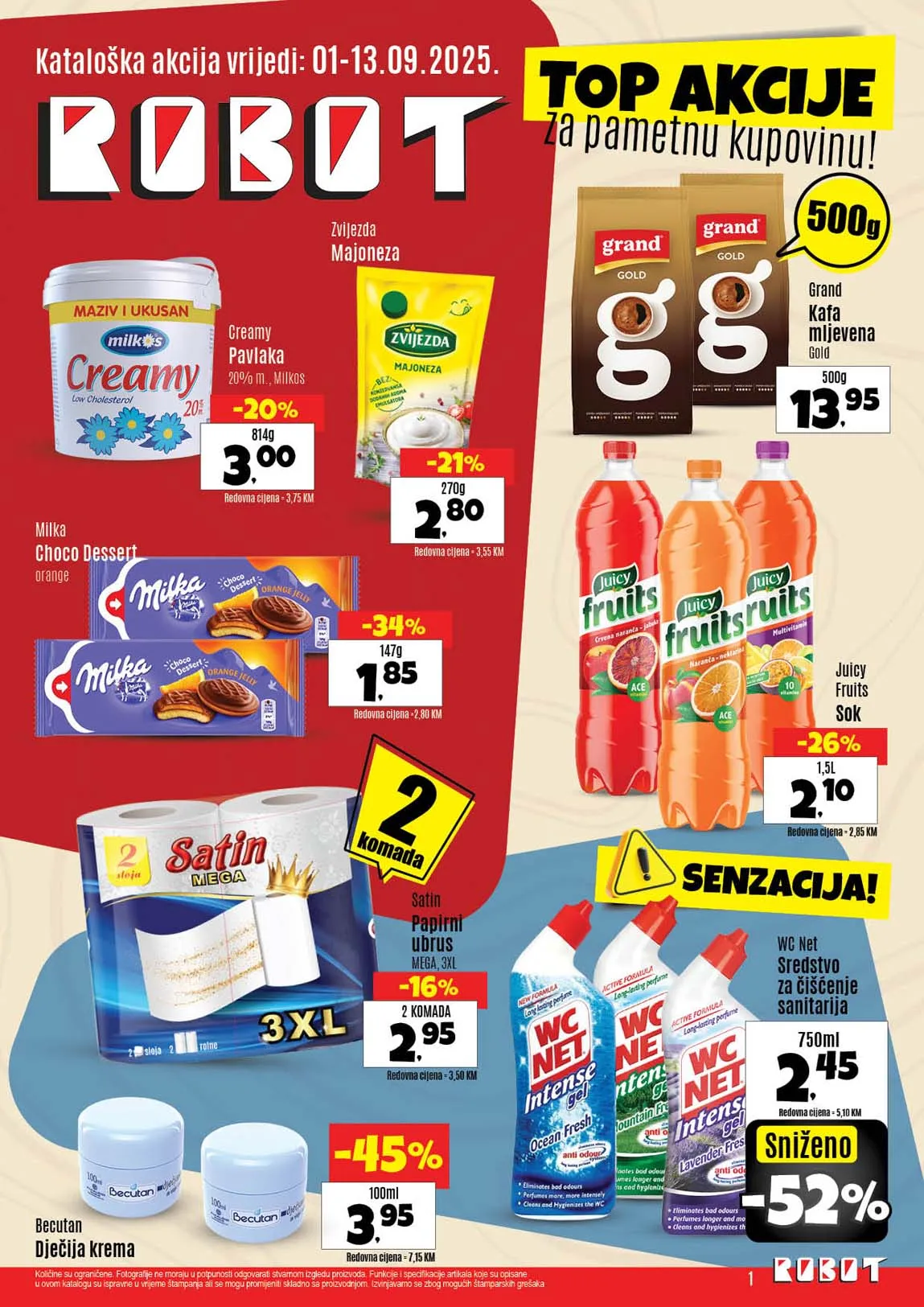 Robot Super katalog sniženja do 13.09.2025. TOP AKCIJE ZA PAMETNU KUPOVINU!