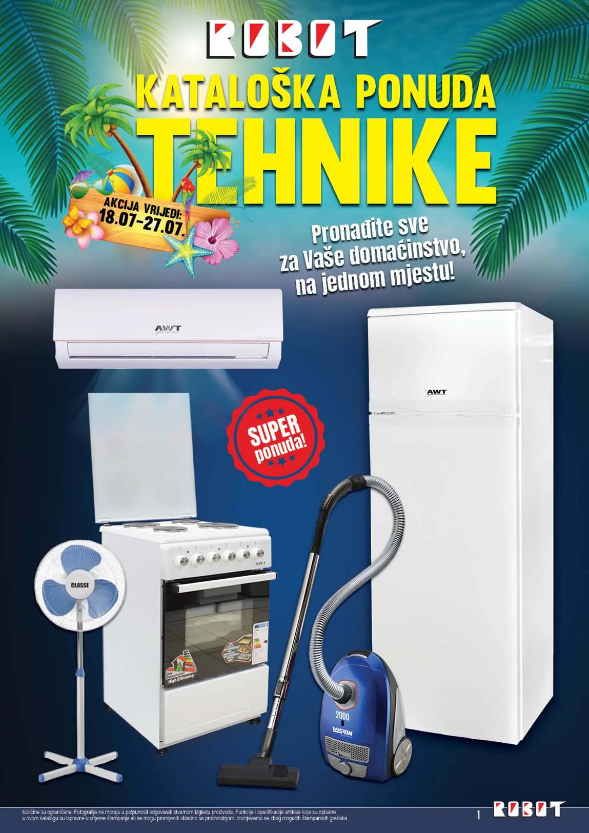 Robot Akcija Tehnike Katalog sniženja do 27.07.2025