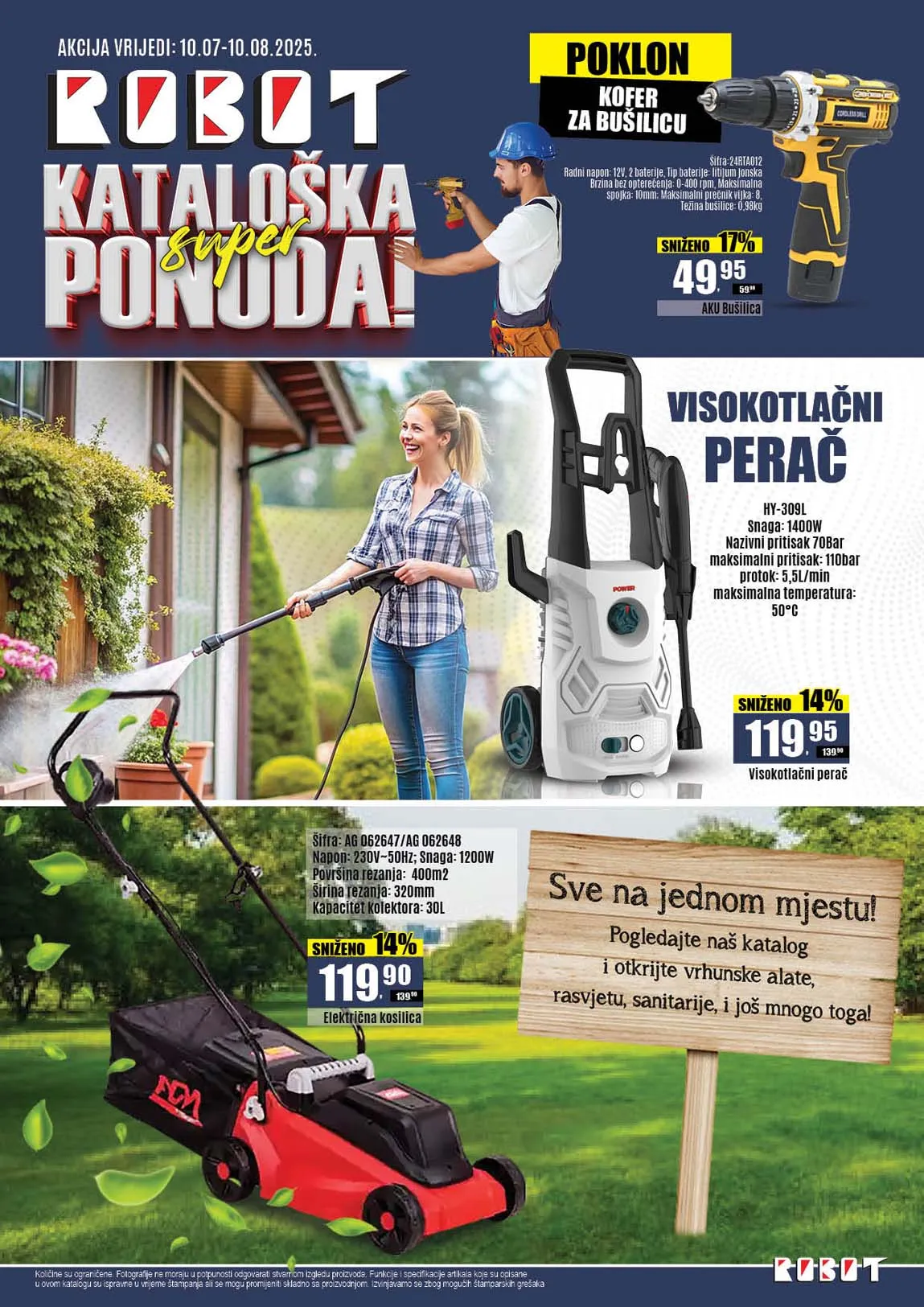 Robot  Akcija Katalog sniženja do 10.08.2025