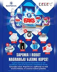 Robot - Saponija - Nagradna igra do 31.10.2025