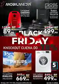 Mobilmedia akcija – BLACK FRIDAY Popusti na tehniku do 30. novembra 2025