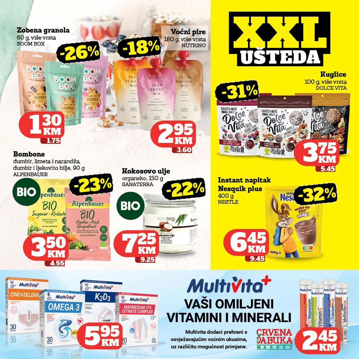 Crvena jabuka akcije i katalozi Crvena jabuka akcija snizenja