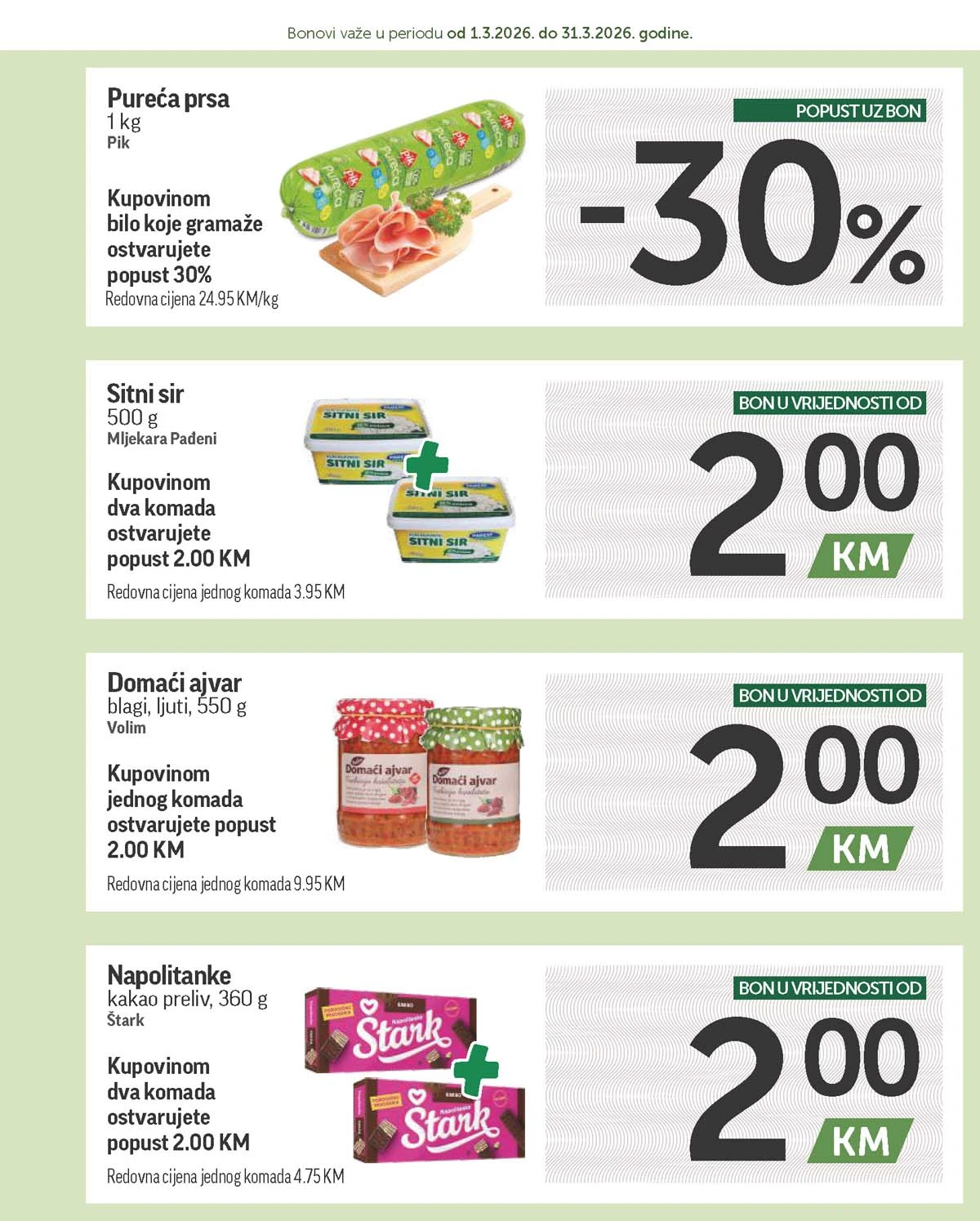 Crvena jabuka akcija Bonbonjera snizenja