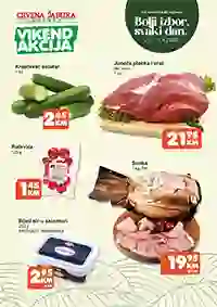 Crvena jabuka vikend akcija katalog sniženja prehrane do 04. aprila 2026