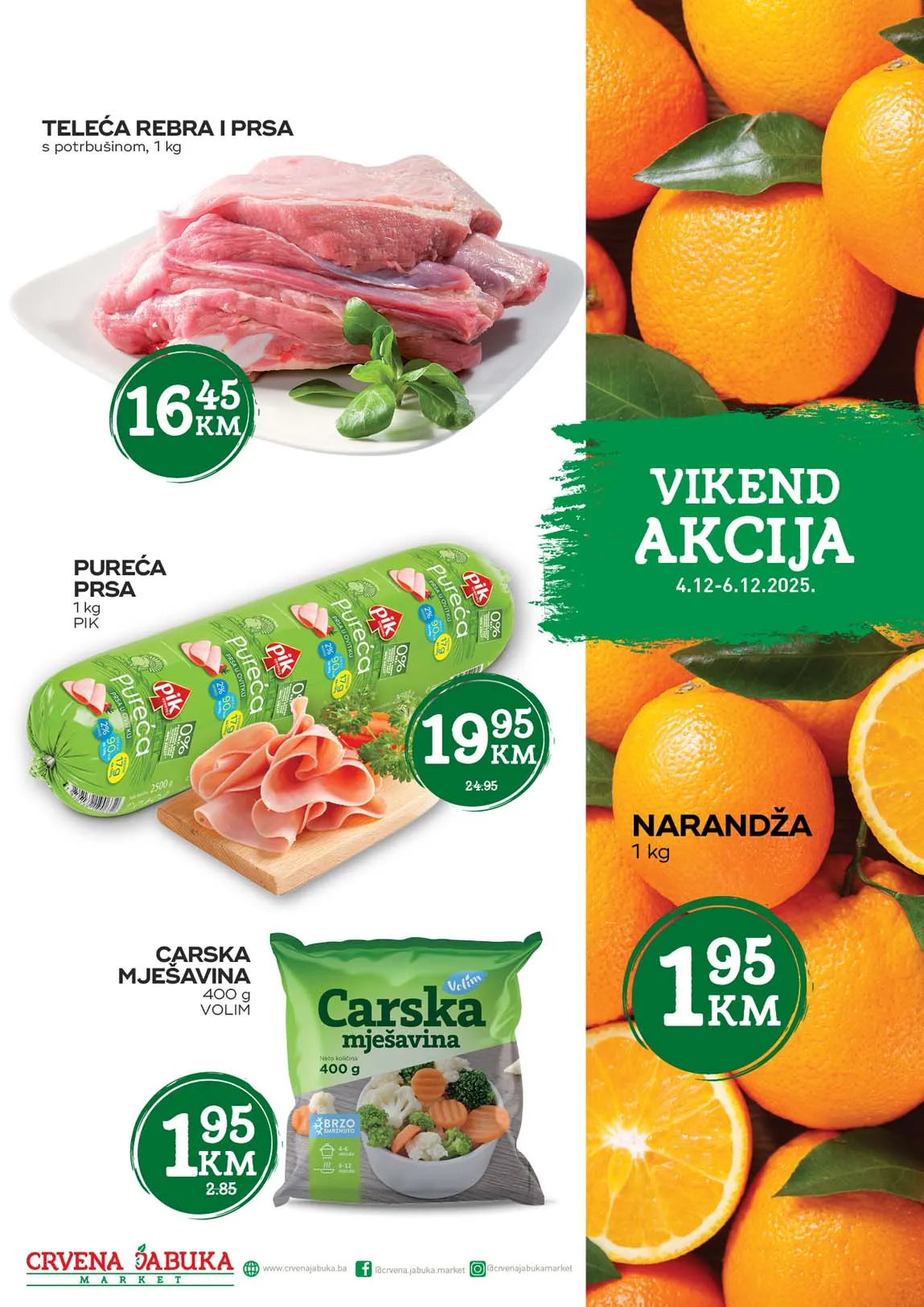 Crvena jabuka Vikend akcija Crvena jabuka Vikend akcija