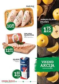 Crvena jabuka – Vikend akcija sniženja do 18.10.2025