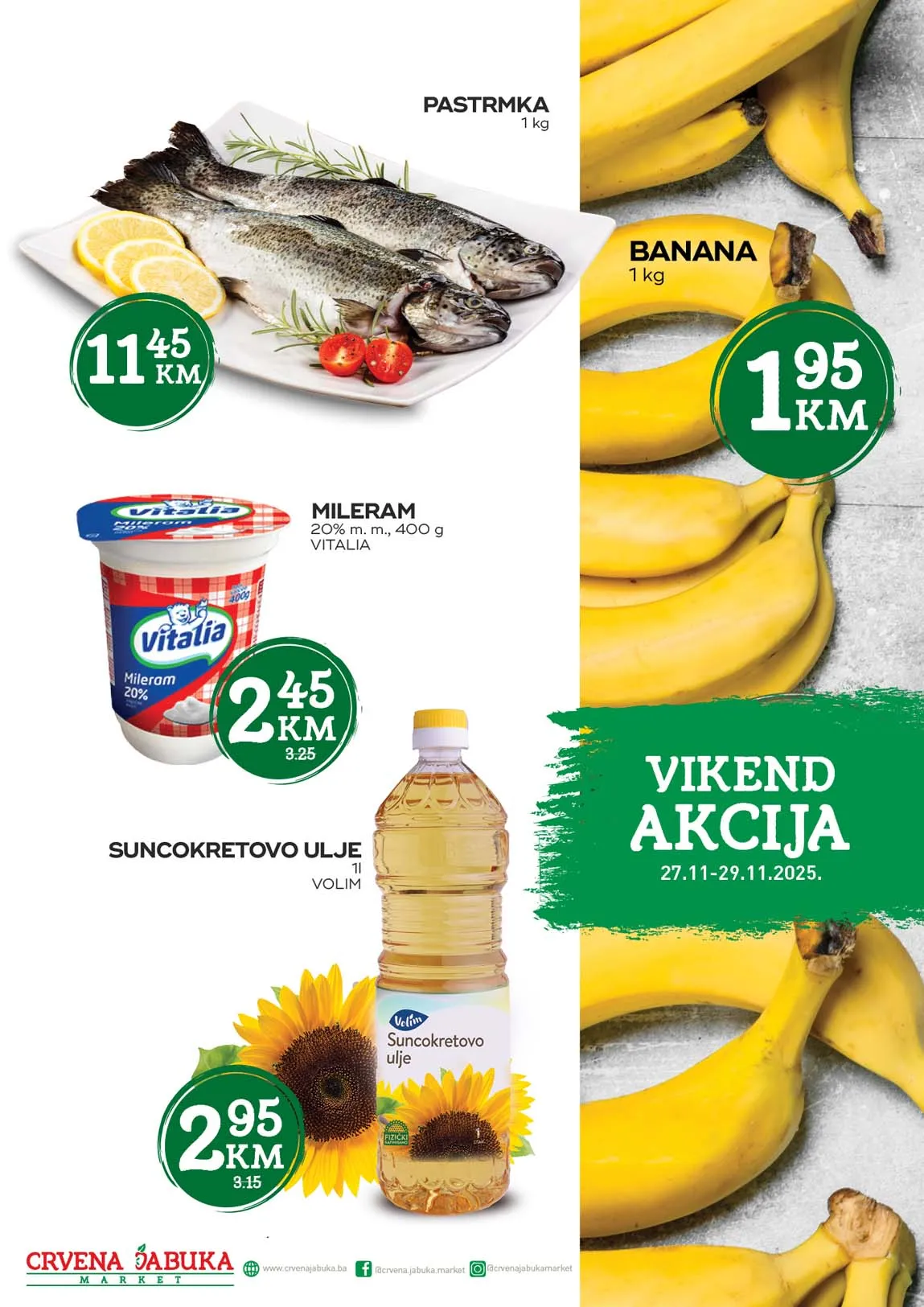 Crvena jabuka Vikend akcija