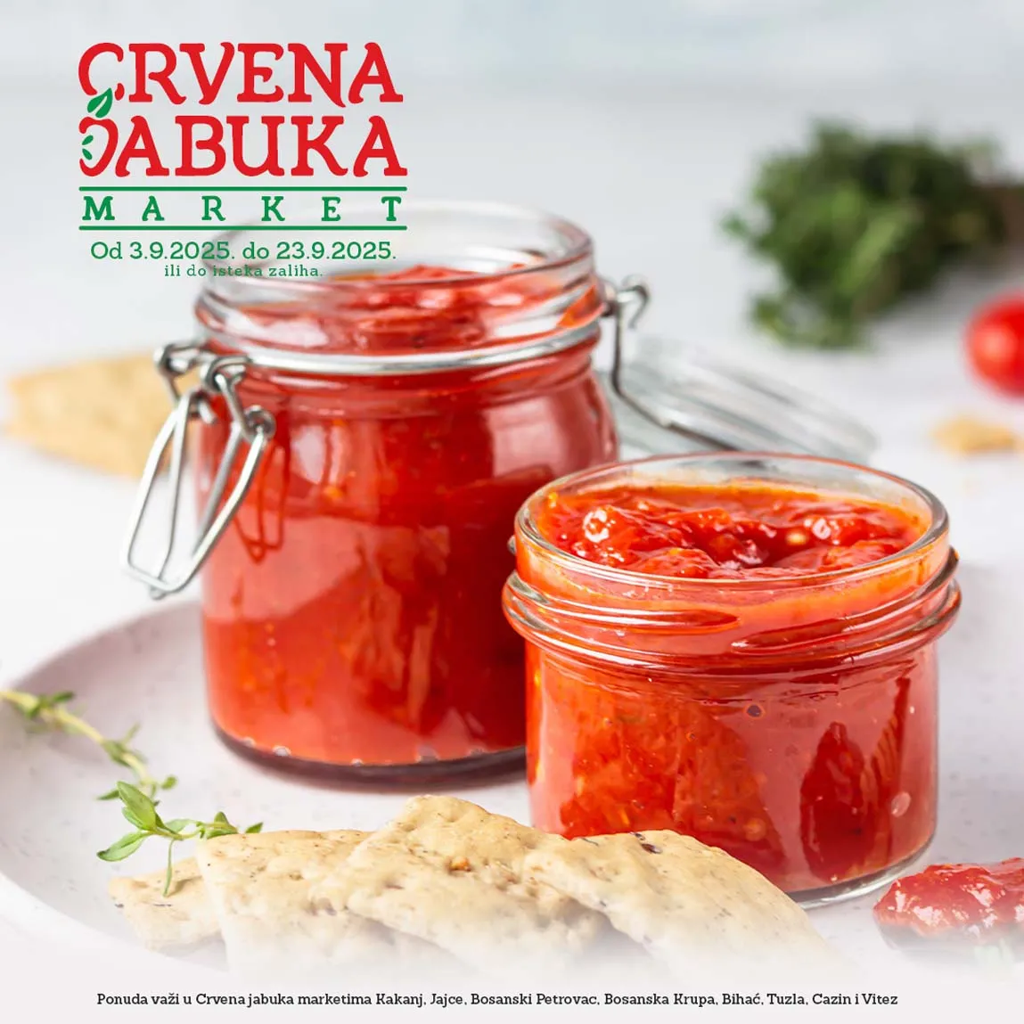 Crvena jabuka Akcija Katalog sniženja do 23.09.2025