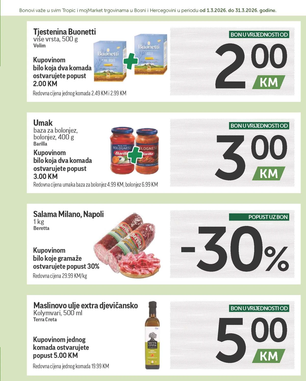 katalozi Tropic i Moj market snizeno katalog bonbonjera Tropic i Moj market snizenja