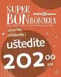 Tropic i Moj Market Bonbonjera katalog sa bonovima na prehranu (do 30.04.2026.)