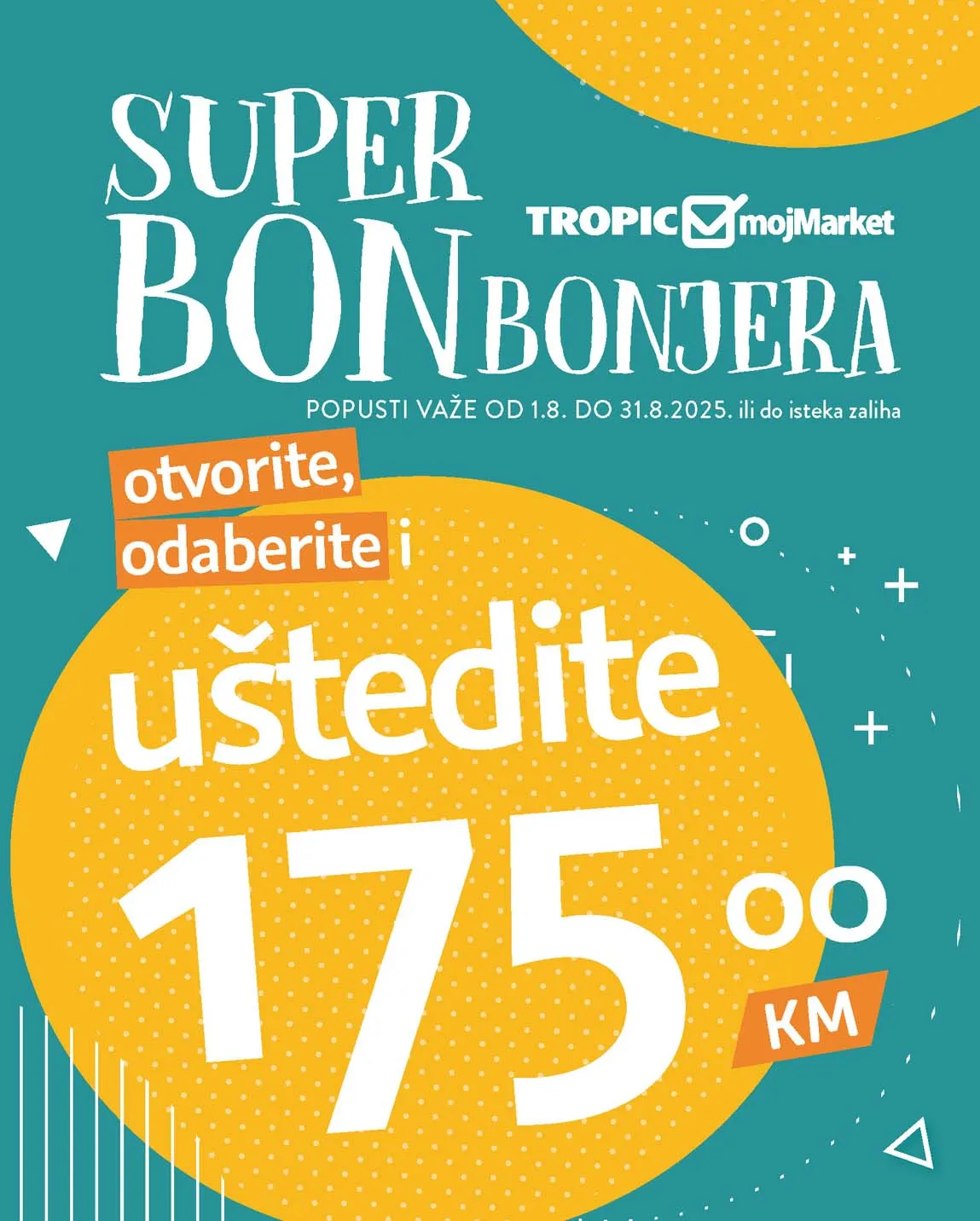katalog bonbonjera Tropic i Moj market snizenja