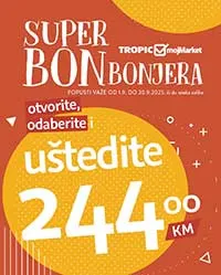 Tropic i Moj market Katalog Bonbonjera  sniženja do 30.09.2025 - Uštedite do 244 KM