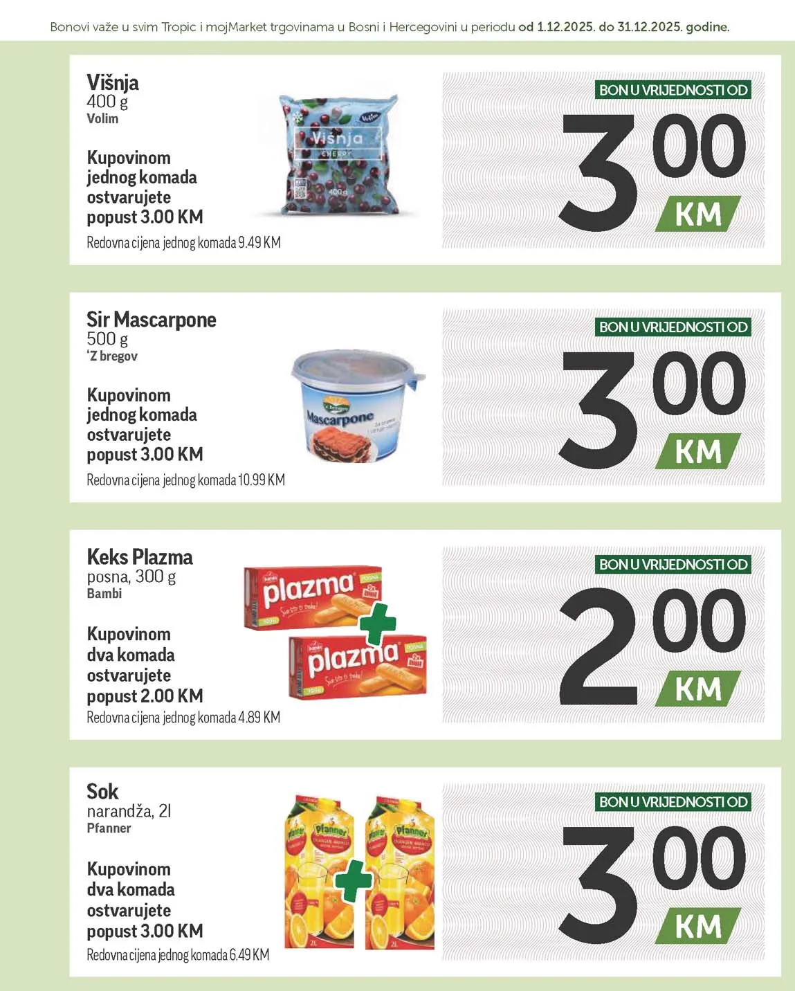 katalozi Tropic i Moj market snizeno katalog bonbonjera Tropic i Moj market snizenja