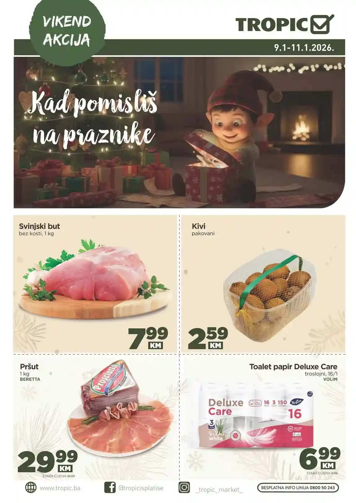 Tropic vikend akcija do 28. decembra 2025