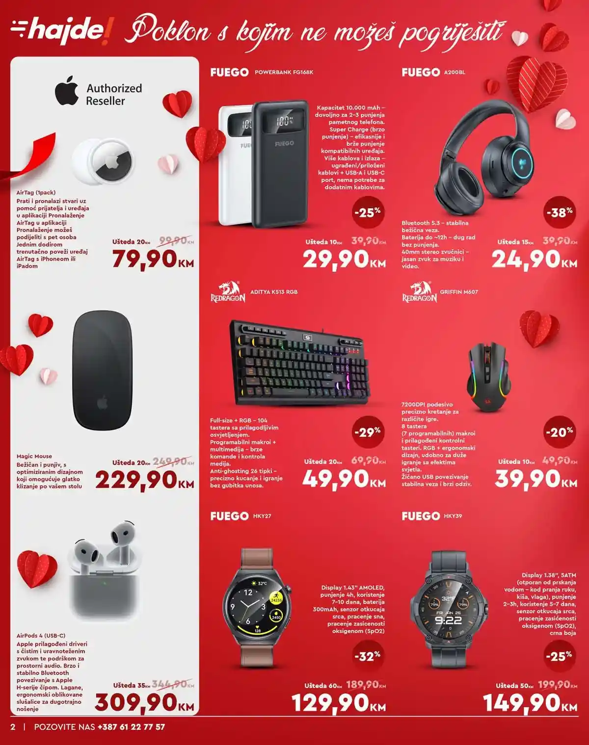 Neptun katalog strana 2 – Valentinovo akcija i sniženja tehnike do 15. februara 2026