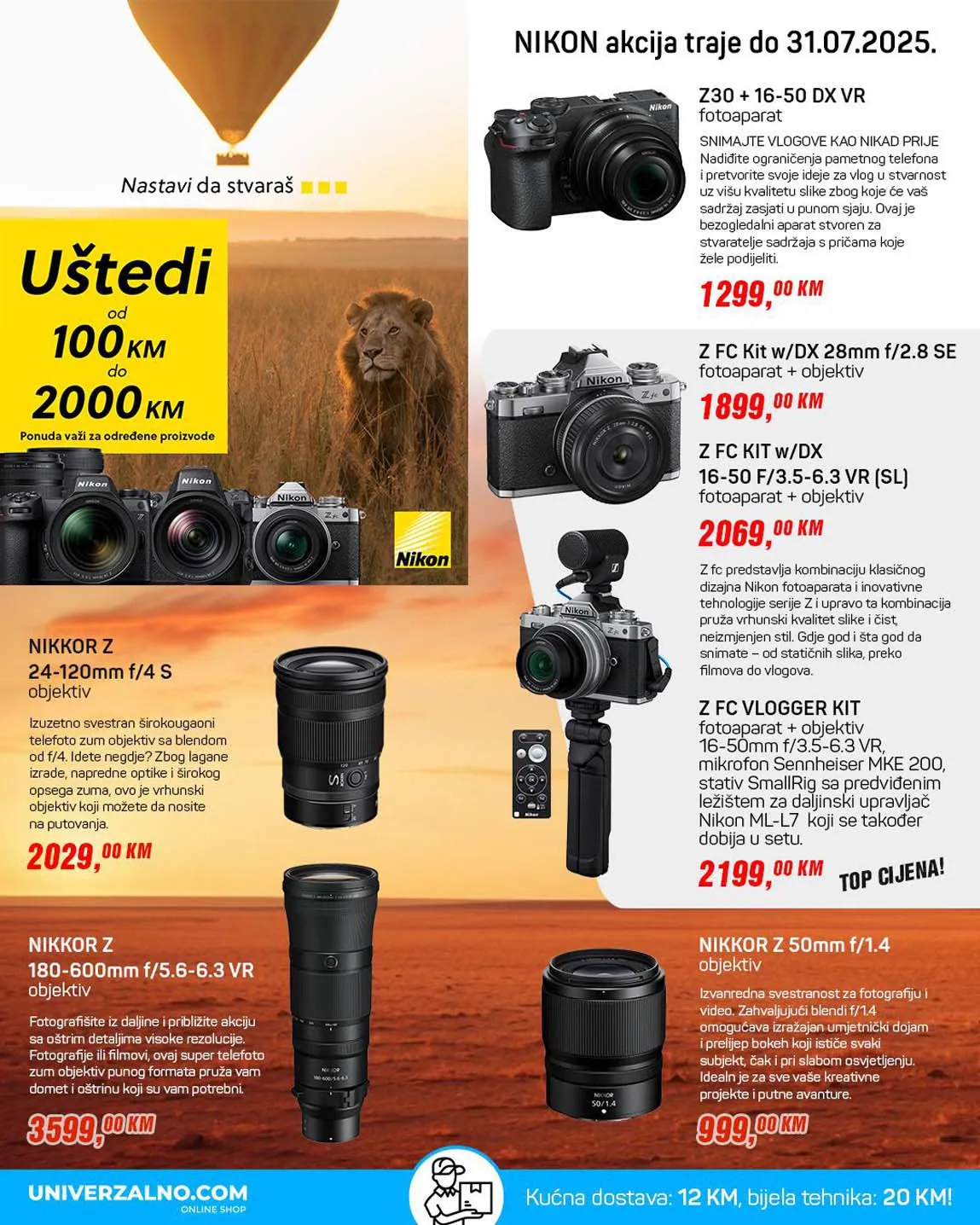 univerzalno  Kataloška ponuda sniženja
