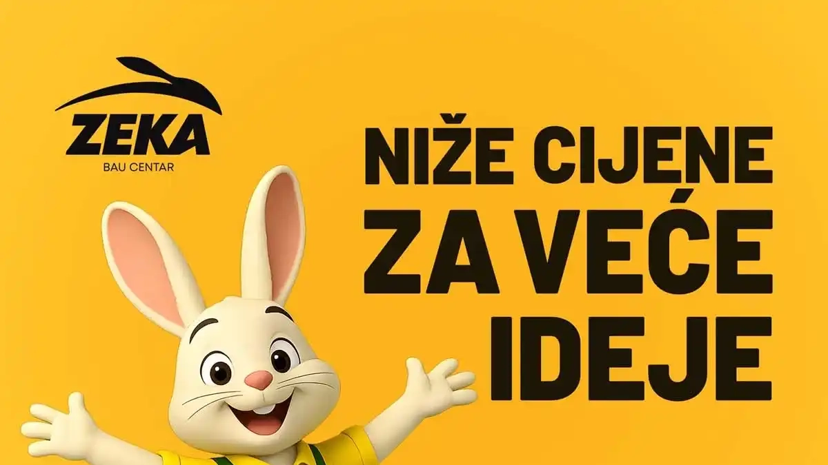 Zeka akcija Niže cijene za veće ideje katalog sniženja do 15. marta 2026 posuđe bijela tehnika alat