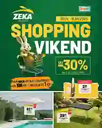 Zeka shopping vikend – Do 30% na SVE samo 10–11.04.2026